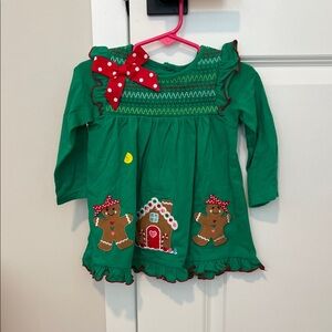 Good Lad Green Knit Dress